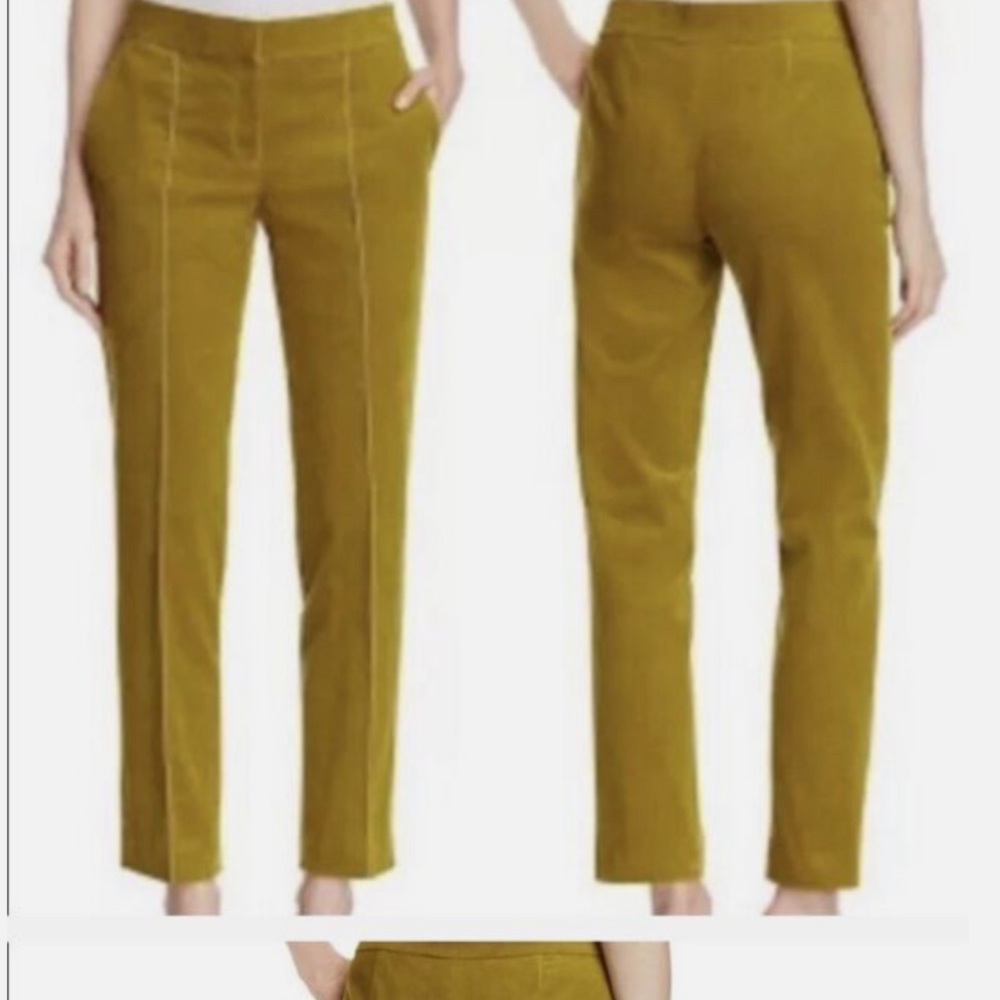 Tory Burch corduroy pants.  Size28 golden Mustard